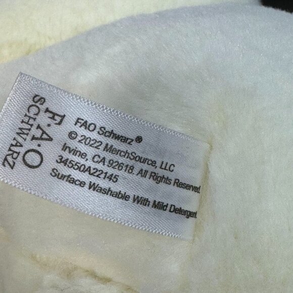 FAO Schwarz Dreamies Lion Plush Rainbow Mane and Tail Stuffed Toy Animal Cream - Picture 11 of 13